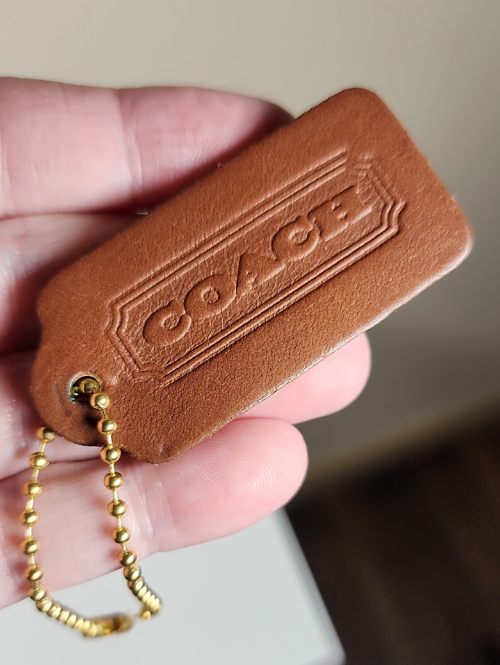 Vintage Coach BT Double Sided Hangtag - Picture 3 of 3